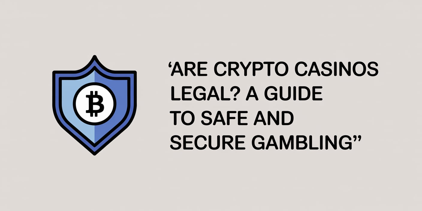Are Crypto Casinos Legal? A Guide to Safe and Secure Gambling